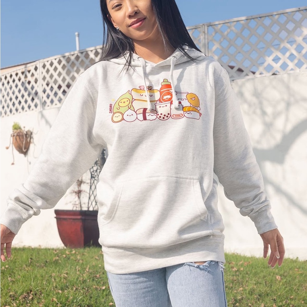 Smoko Kawaii Snacks Hoodie